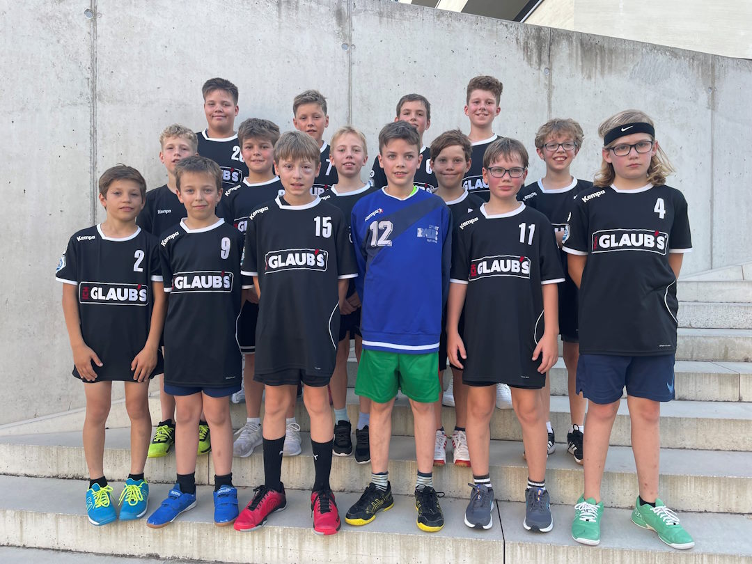 Team-Foto der männlichen D-Jugend des EK Bernhausen 2024/2025